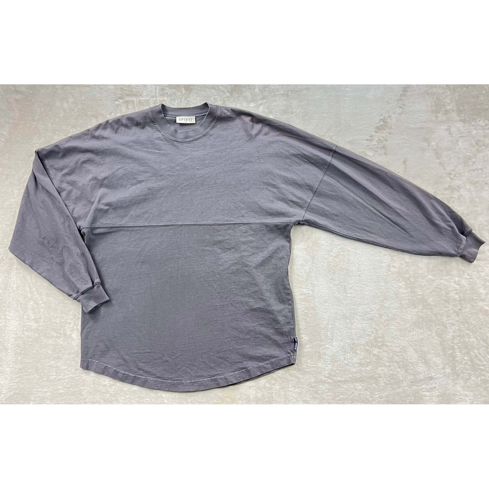 Spirit Jersey Dorado Beach Puerto Rico Gray Long Sleeve Shirt USA Made Size S